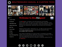 Tablet Screenshot of bouteeques.com